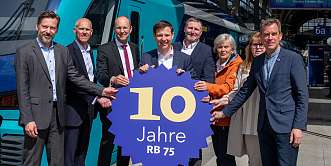 Gruppenbild zum zehnjährigen Jubiläum