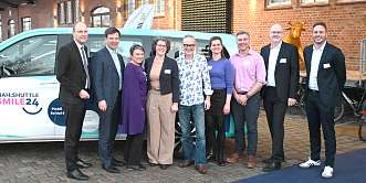 Die Podiumsteilnehmer*innen des NAH.SH-Zukunftsforums